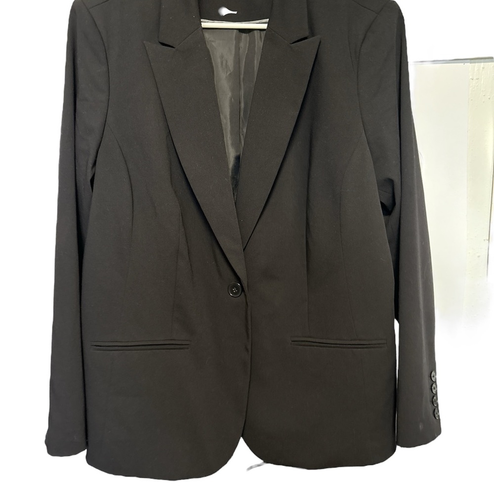 Classic Black Blazer